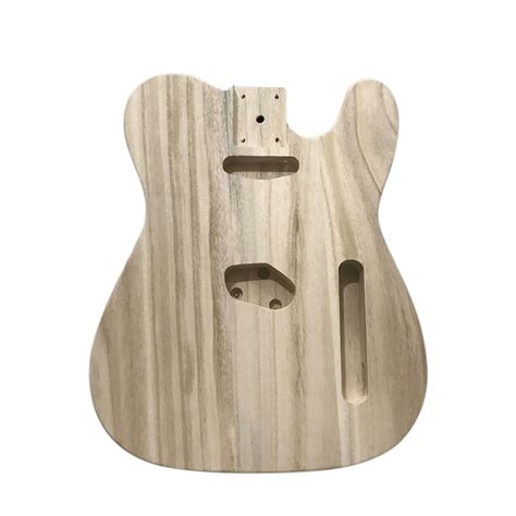 Buy Polished Wood Type Electric Guitar Barrel DIY Electric Maple Guitar ...