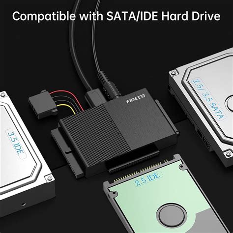 FIDECO USB 3.0 to SATA or IDE Adapter, Hard Drive India | Ubuy