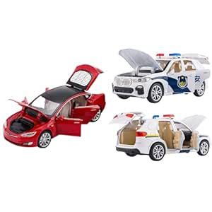 SUKON 1:32 Squadra Corse Pullback with Openable Doors, Lights & Sound ...