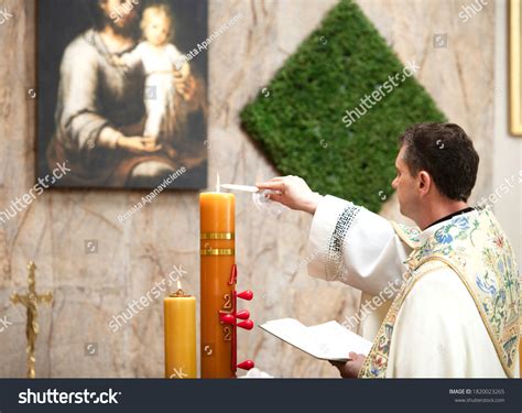 66 Catholic Priest Saying Mass Images, Stock Photos & Vectors | Shutterstock - religion in lithuania