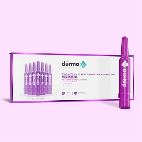 5% Glycolic + 2% Kojic Pigmentation Corrector Ampoule Kit - 14ml – The ...