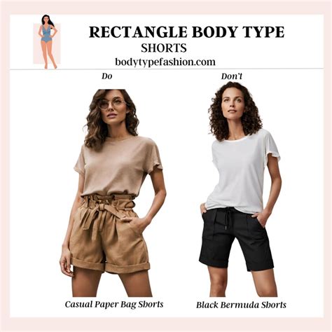 Best Shorts for Rectangle Body Shape - Fashion for Your Body Type