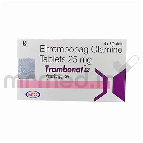 Buy Trombonat 25mg Tablet Online: Get Uses, Price & Side Effects | MrMed
