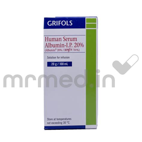 Buy Human Albumin 20% Injection (Grifols) Online: Uses and Price