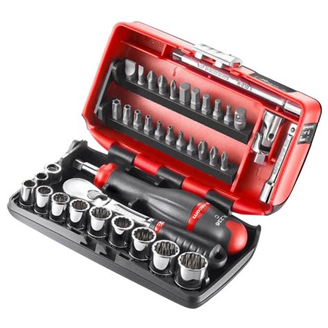 RL.NANO-U1 Facom | Facom 38-Piece Imperial 1/4 in Standard Socket/Bit ...