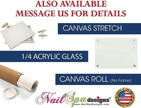 Global Printing Services Nail Salon Poster - | Ubuy India