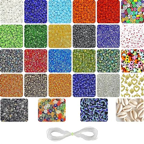 Indikonb Mega Beads Combo Set For Craft And Jewellery Making | Includes ...