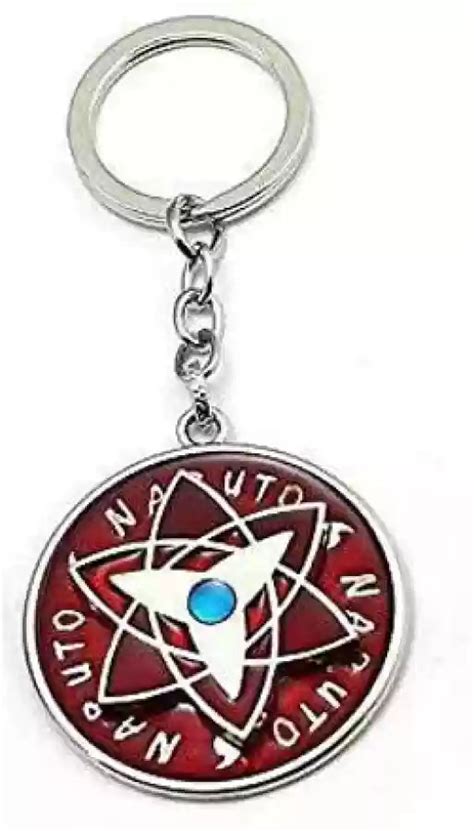 Na-ruto Sharingan Spinning Spinning Keychain Model B | Metal Keychain