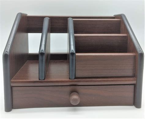 TOVIXY Wood Pen Stand Desk Organizer Pencil Holder Table Organizer For ...