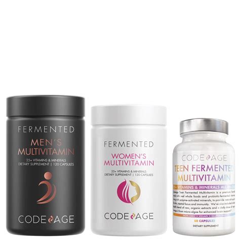Buy Codeage Multis & Minerals Family Bundle - Multi for Teens + Multi ...