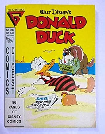 Gladstone Comics Digest Walt Disney's Donald Duck , No: 1 [Paperback ...