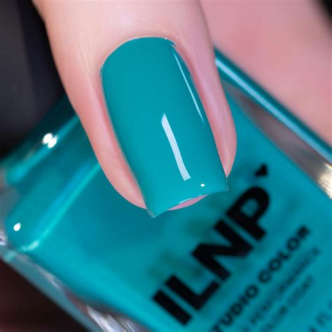 ILNP Retro Teal - Time-Traveling Teal Studio Color Nail Polish