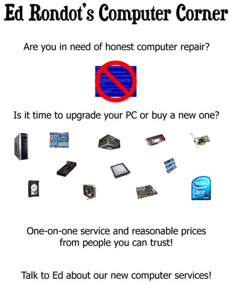 Image result for Computer Servicing System Poster