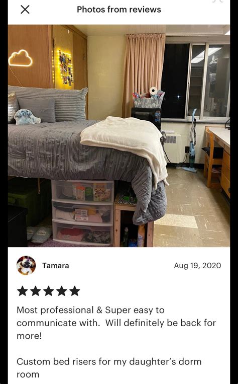 College Dorm Bed Risers (18" Tall)- as Seen on Penn State Message ...