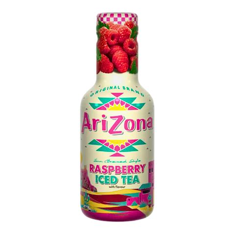 Buy AriZona Raspberry Bottle With Iced Tea (6 x 500ml) | The Kandy King