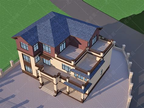 农村建房图纸：有房才有家，面宽12米、占地115平的新中式别墅，安排！_施工