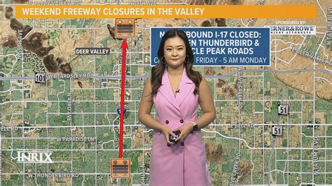 What are the traffic closures in Phoenix this weekend? | 12news.com