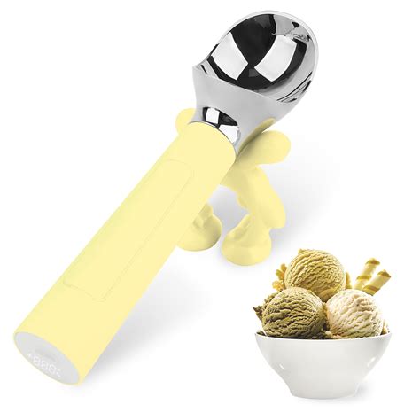 NEWEST Heated Ice Cream Scoop, Rechargeable Electric Ice Cream Scoop ...