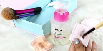 Buy WOW Micellar Facial Cleanser & Make Up Remover No Parabens ...