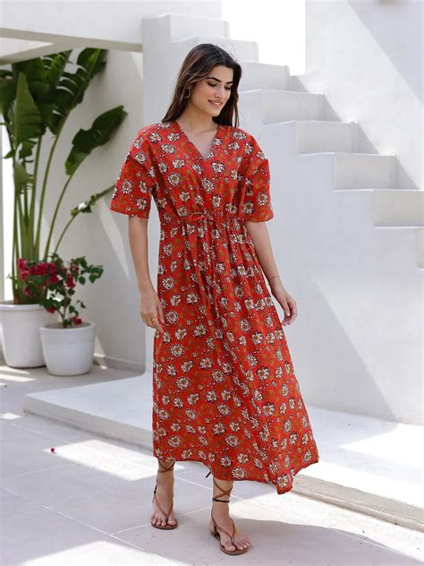 Buy Printed Maxi Night Dress Online @ Best Price