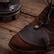 Step up Your Footgame With Dark Brown Leather Shoe Protector ...