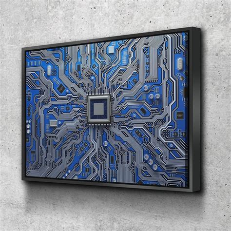 Image result for Computer Chip Mural Design
