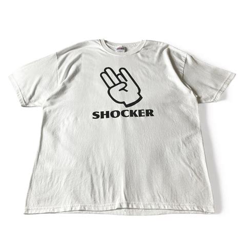 90s SHOCKER hand sign t-shirt | boill_kobe