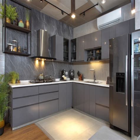 50 Kitchen with Gray Backsplash Interior Design Ideas