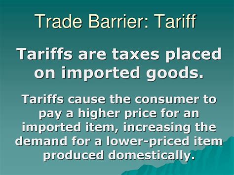 Example of Tariff 的图像结果