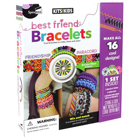 Kits For Kids: Best Friend Bracelets - Make Cool Designs, DIY String ...