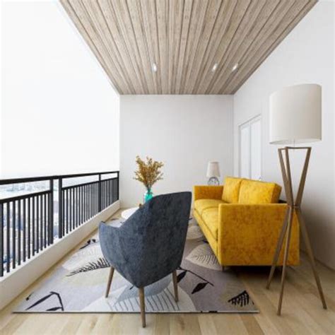 23 Yellow Balcony Interior Design Ideas & Images 2026