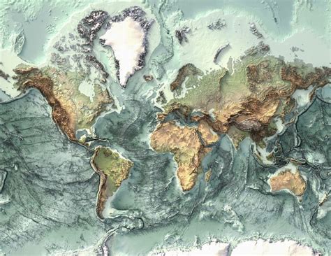 World Map Topography 的图像结果