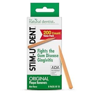 Buy STIM-U-DENT - Plaque Removers, Value Pack, Mint, 8 pk - 25 ea ...
