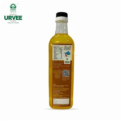 Wood Pressed Ground Nut Oil – Urvee Organic Farms