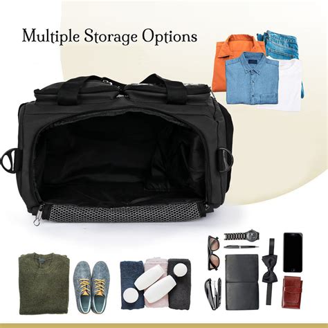 7801 Gym Bag - Black – Bag-Age