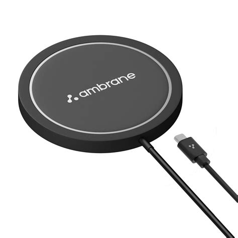 Ambrane MagSafe 15W Wireless Charging Pad for Apple iPhone 15/15 Plus ...