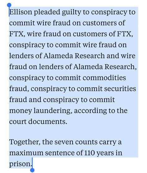 Autism Capital 🧩 on Twitter: "BREAKING: Caroline Ellison plead guilty ...