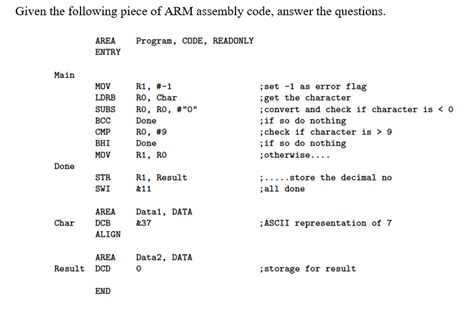 Image result for 32-Bit Arm Assembly Code