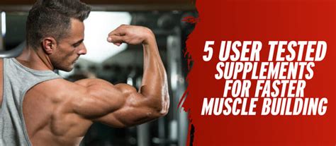 5 User Tested Supplements For Faster Muscle Building - CrazyBulk.in