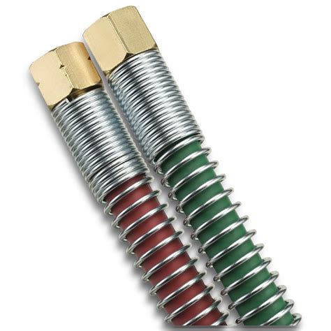 SPARC Oxy Acetylene Grade T Welding Hose 1/4" B Fittings + Strain ...