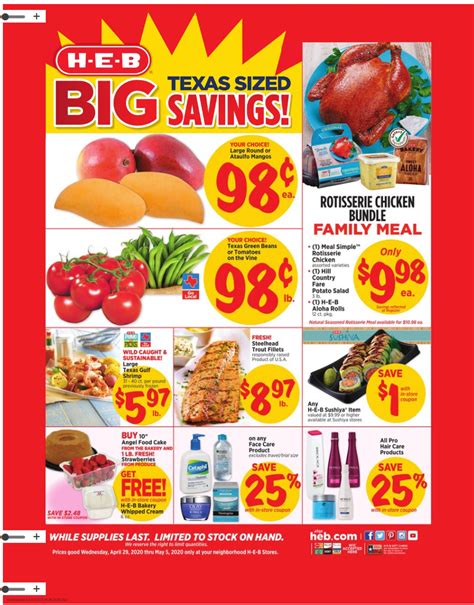 Heb Weekly Ad Circular