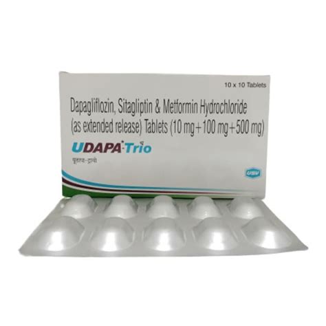 Udapa Trio Tablet - Buy Online, Uses, Dosage and Price | PillO