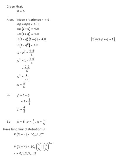 Rezultat imagine pentru Binomial Distribution Class 12