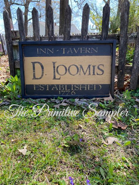 Signs Home & Living Colonial Tavern Early American Tavern Colonial ...