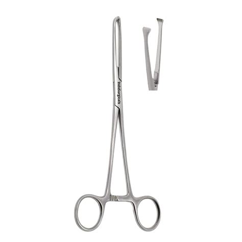 IS IndoSurgicals Allis Tissue Forceps Deluxe Quality (8", 1) : Amazon ...