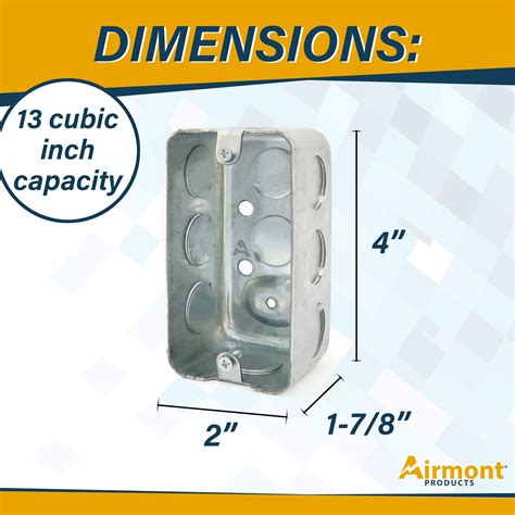 Junction Box Dimensions Inches