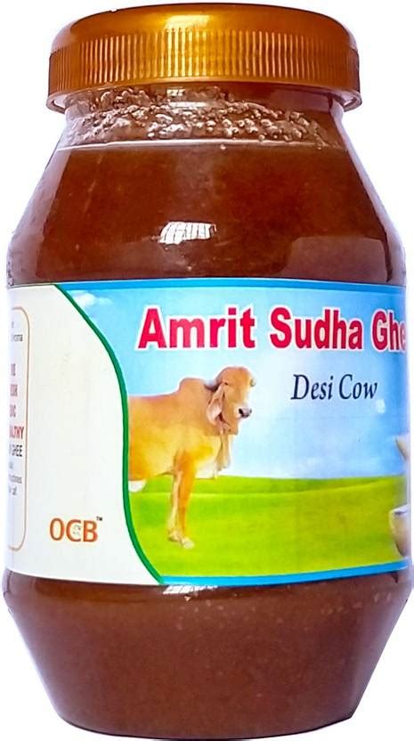 OCB Amrit Sudha Ghee Gir Cow's(Made Organic A2 Milk-Bilona Method)Taste ...