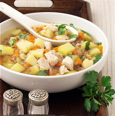 Суп с гречкой и курицей в мультиварке. Пошаговый рецепт с фото.