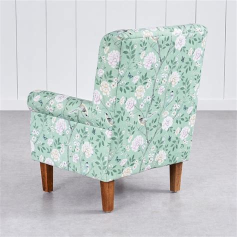 Buy Blossom Fabric Accent Chair - Mint from Home Centre at just INR 39990.0