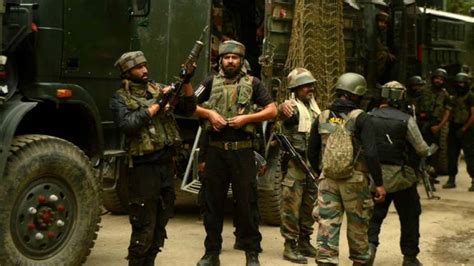Two militants were killed in an encounter with security forces in ...